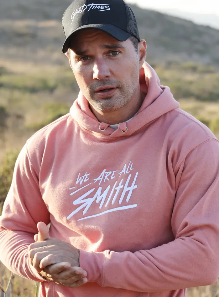 Earrings WE ARE ALL SMITH Mens Jewelry Clothing Dusty Rose WAAS logo Unisex Hoodie Earrings WE ARE ALL SMITH Mens Jewelry Clothing Dusty Rose WAAS logo Unisex Hoodie