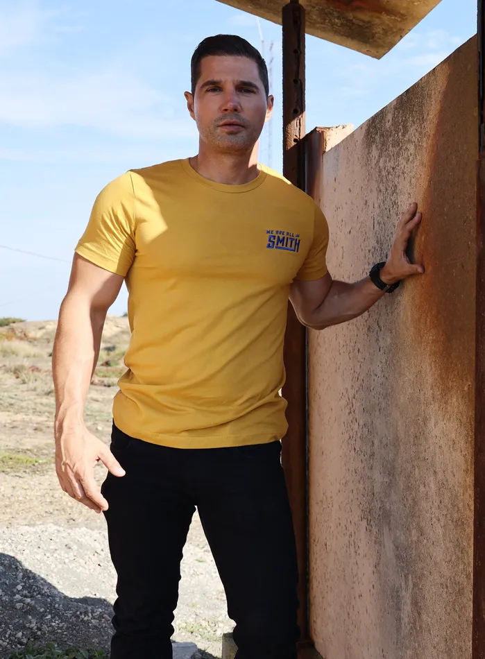 Earrings WE ARE ALL SMITH Mens Jewelry Clothing Yellow WAAS Embroidered Logo Unisex tshirt