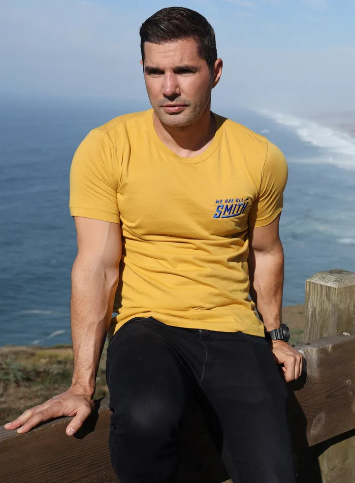 Earrings WE ARE ALL SMITH Mens Jewelry Clothing Yellow WAAS Embroidered Logo Unisex tshirt