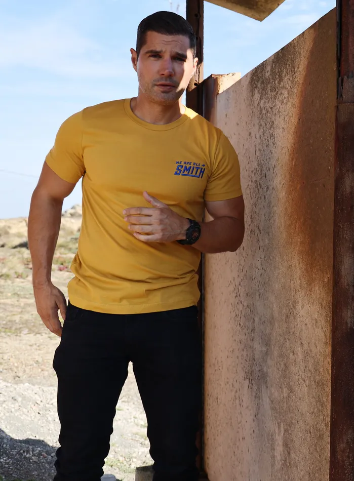 Earrings WE ARE ALL SMITH Mens Jewelry Clothing Yellow WAAS Embroidered Logo Unisex tshirt
