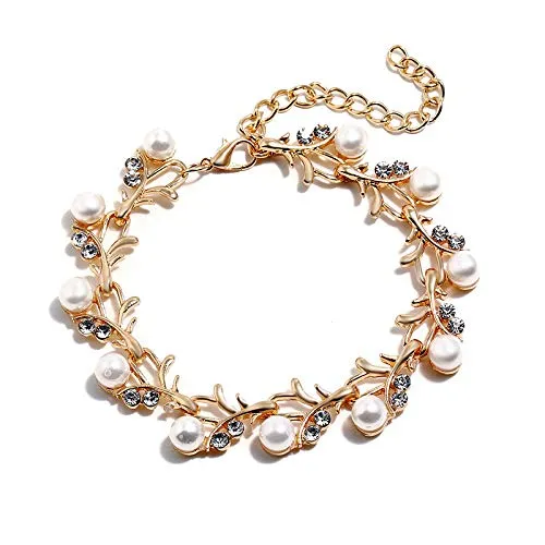 Earrings Yellow Chimes Celebrity Choice Classic Adorable Water Pearls Crystals Gold Plated Bracelet for Women and Girls Yellow Chimes Earrings Yellow Chimes Celebrity Choice Classic Adorable Water Pearls Crystals Gold Plated Bracelet for Women and Girls Yellow Chimes