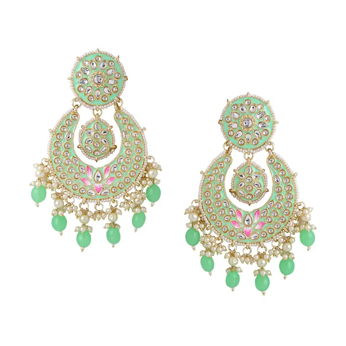 Earrings Yellow Chimes Earrings for Women and Girls Traditional Meenakari Chandbali Gold Toned Green Meenakari Chandbali Earrings Birthday Gift for girls and women Anniversary Gift for Wife Yellow Chimes Earrings Yellow Chimes Earrings for Women and Girls Traditional Meenakari Chandbali Gold Toned Green Meenakari Chandbali Earrings Birthday Gift for girls and women Anniversary Gift for Wife Yellow Chimes