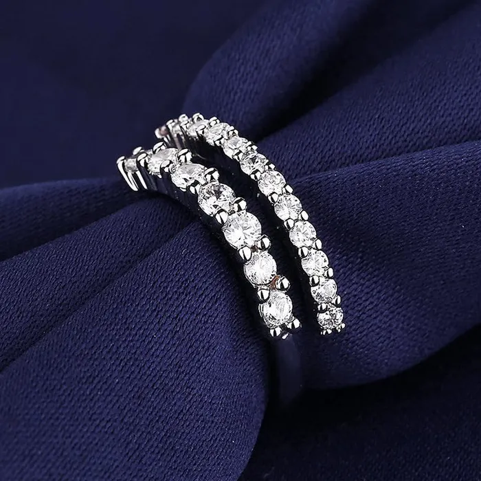 Earrings Yellow Chimes Rings for Women and Girls Fashion Silver Band Ring Silver Toned Crystal Adjustable Finger Ring for Women Birthday Gift For Girls Women Anniversary Gift for Wife Yellow Chimes