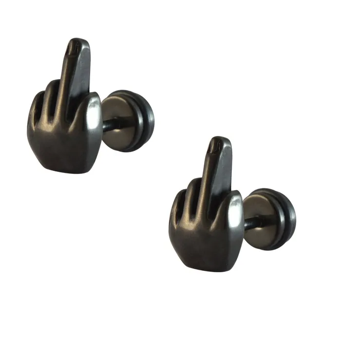 Earrings Yellow Chimes Stainless Steel Black Studs Earrings for Men and Women Black Yellow Chimes Earrings Yellow Chimes Stainless Steel Black Studs Earrings for Men and Women Black Yellow Chimes