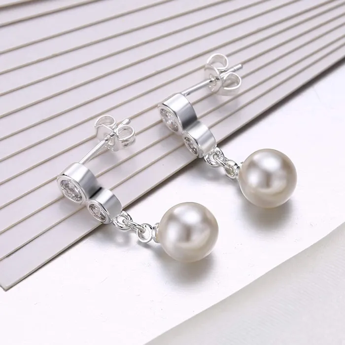 Earrings Yellow Chimes Yellow Chimes Combo of Two Pairs Designer Butterfly Crystal Pearl Drop Earrings for Women and Girls