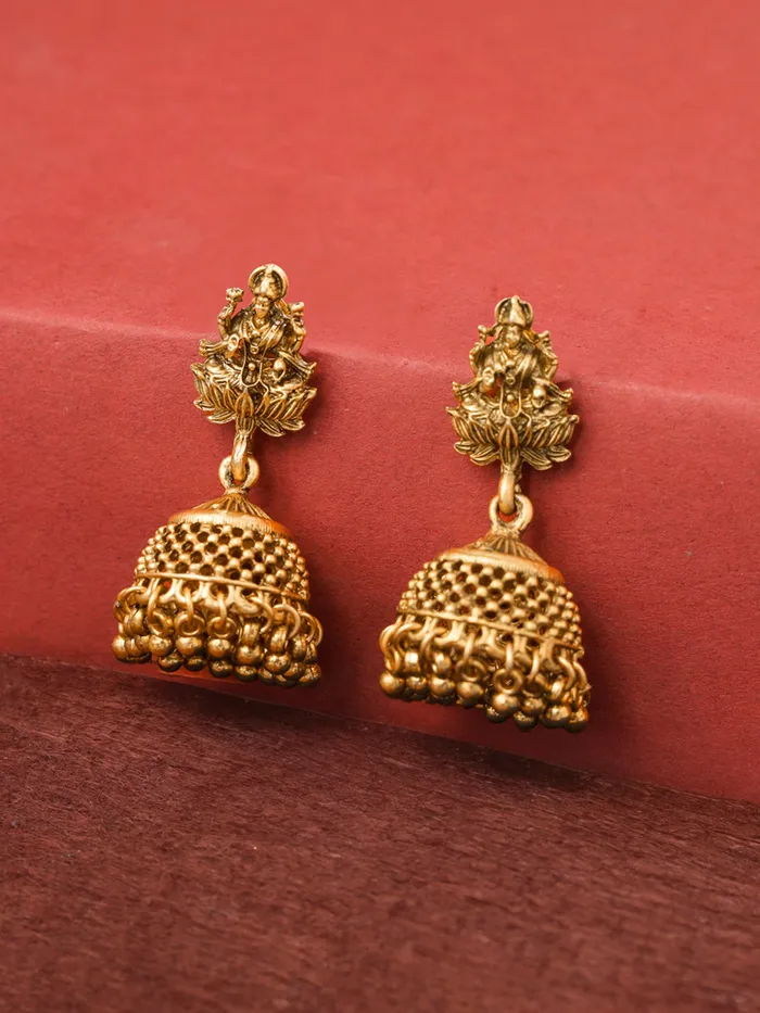 Earrings Yellow Chimes Yellow Chimes Jewellery Set For Women Ethnic Gold Plated Long Necklace Set for Women Traditional Temple Jewellery Sets For Girls Birthday Gift for Girls Women Anniversary Gift for Wife