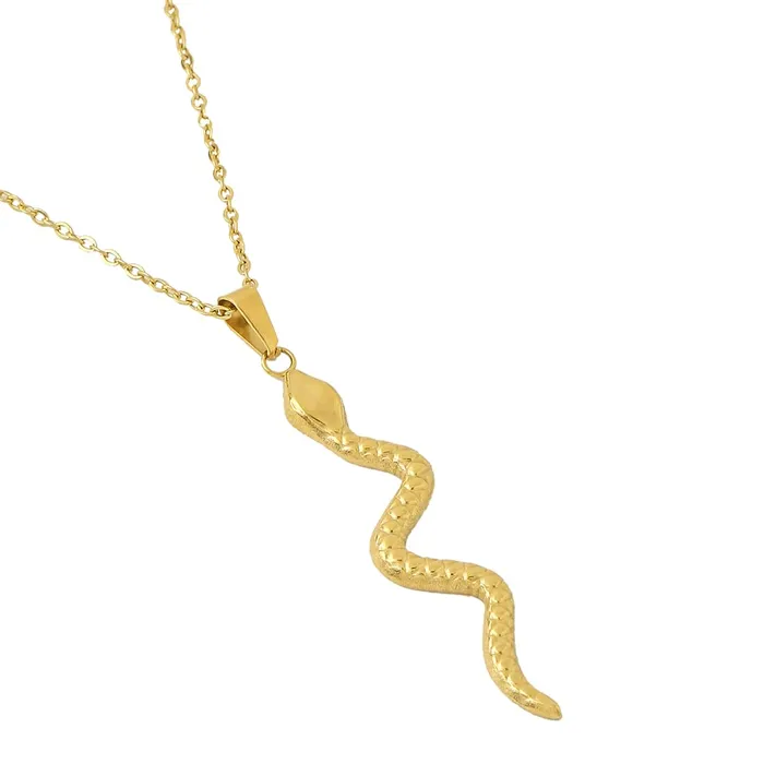 Earrings Yellow Chimes Yellow Chimes Pendant for Women and Girls Fashion Golden Necklace for Women Western Stainless Steel Gold Plated Rock Punk Pendant Chain Necklace for Girls Birthday Gift for Girls Women