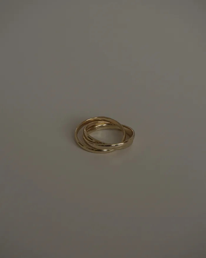 Erela Trio Interlinked Ring MYJN Rings