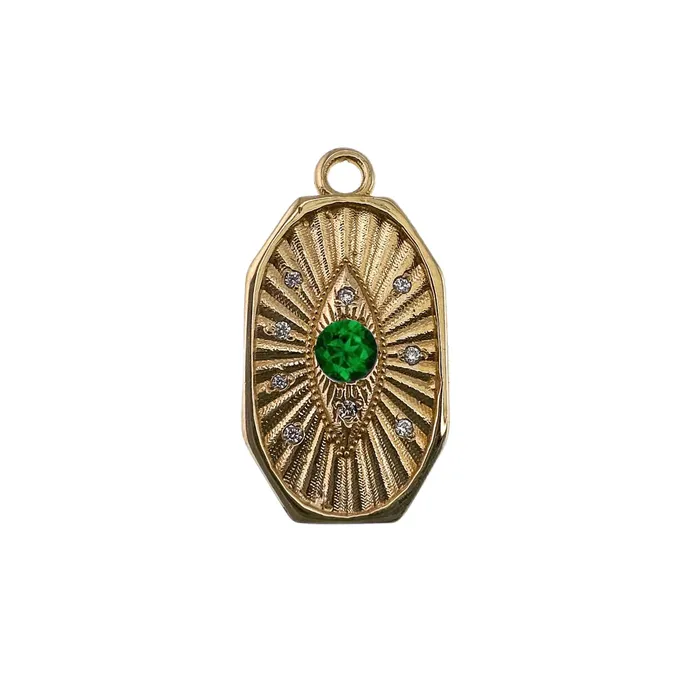 Evil Eve Oval Lingua Necklaces