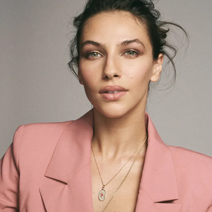 Evil Eve Oval Lingua Necklaces