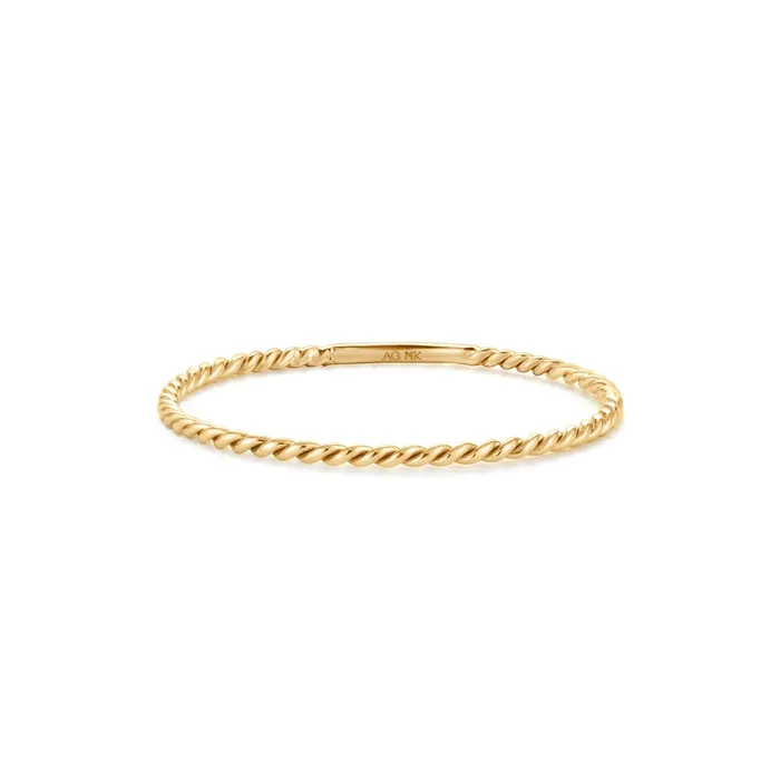 FARRAH Infinity Twist Band AURELIE GI Rings