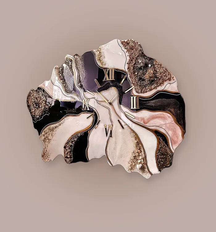 Geode Shaped MDF Board for Resin Art Resin Art Hub Necklaces
