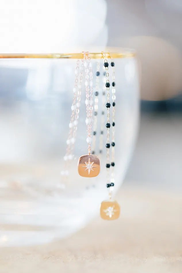 Gigi Clozeau Necklaces Miss Gigi diamond starburst necklace