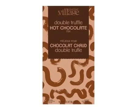 Gourmet du Village Earrings Classic Double Truffle Hot Chocolate