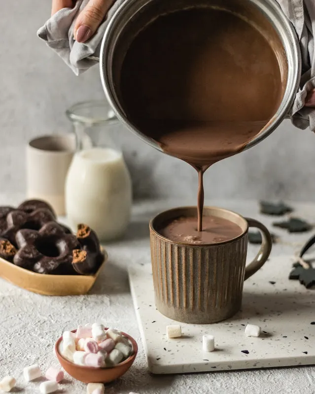 Gourmet du Village Earrings Classic Double Truffle Hot Chocolate Gourmet du Village Earrings Classic Double Truffle Hot Chocolate