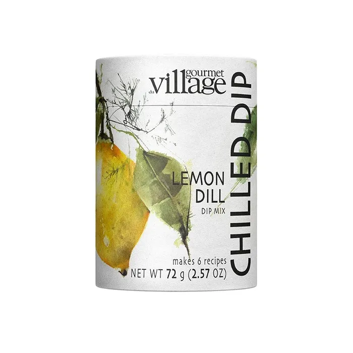 Gourmet du Village Lemon Dill Dip Canister Earrings
