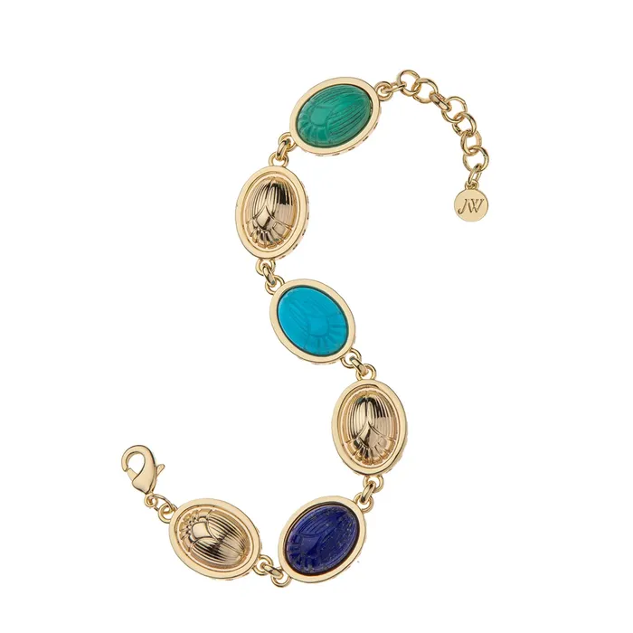 Jane Win PROTECT Scarab Link Bracelet Bracelets