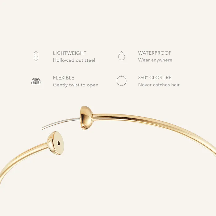 Jenny Bird Earrings Icon Hoops Small
