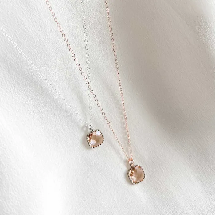 Katie Waltman Earrings Champagner Halskette Katie Waltman