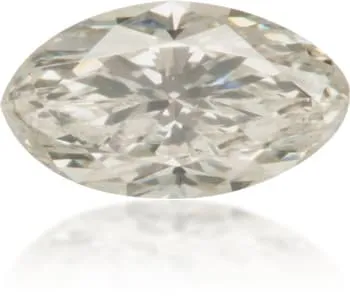 Langerman Diamonds Earrings Natural Gray Diamond Oval 040 ct Polished