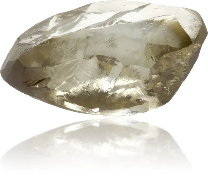 Langerman Diamonds Earrings Natural Green Diamond Rough 110 ct Rough