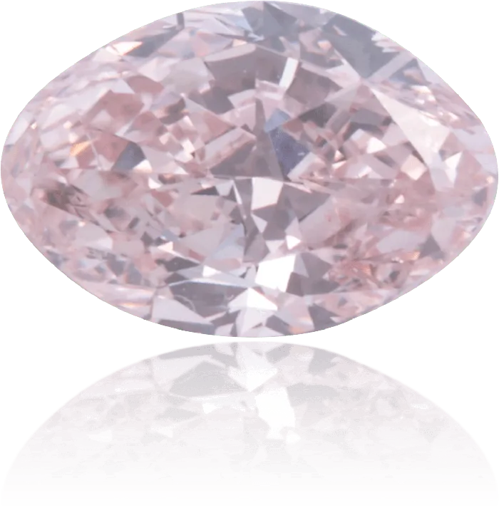 Langerman Diamonds Earrings Natural Purple Diamond Oval 067 ct Polished Langerman Diamonds Earrings Natural Purple Diamond Oval 067 ct Polished