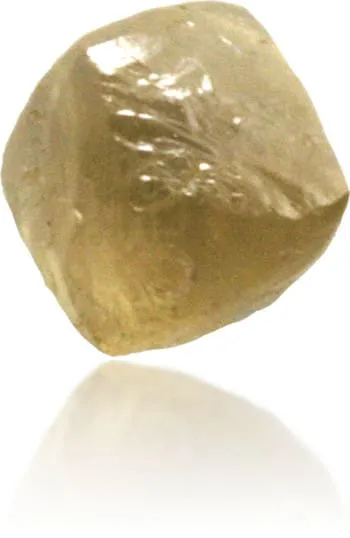 Langerman Diamonds Earrings Natural Yellow Diamond Rough 090 ct Rough