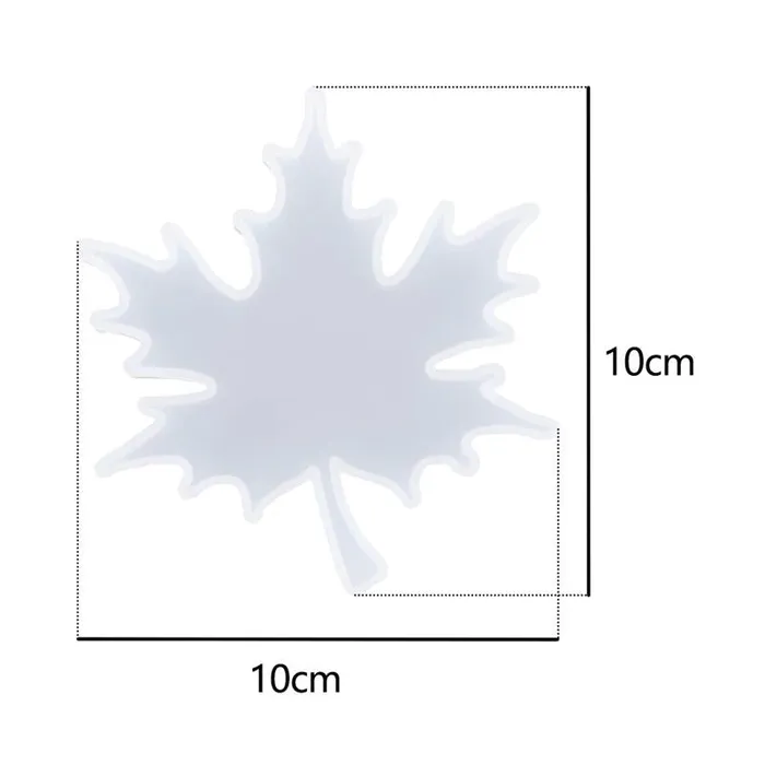 Leaf Silicone Mould in 4 Different Variants Resin Art Hub Earrings