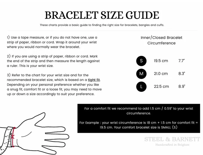 Lederarmband Harrison Braun STEEL BARNETT Steel and Barnett Earrings