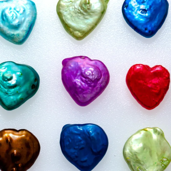 LOOSE PEARL Heart LPHEART Necklaces