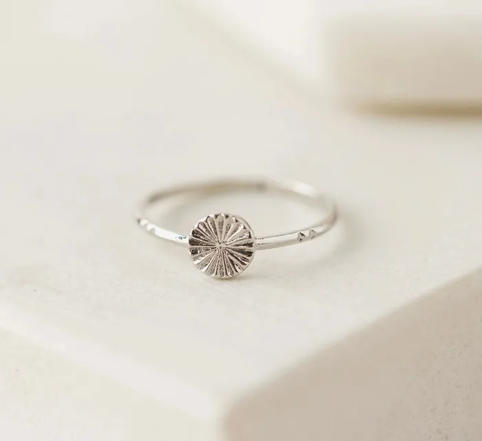 Lovers Tempo Rings Everly Circle Ring Silver