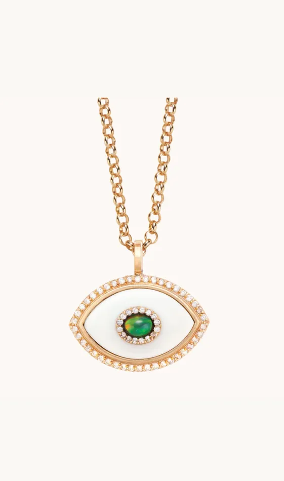 Marlo Laz Necklaces Eyecon Necklace Marlo Laz Necklaces Eyecon Necklace