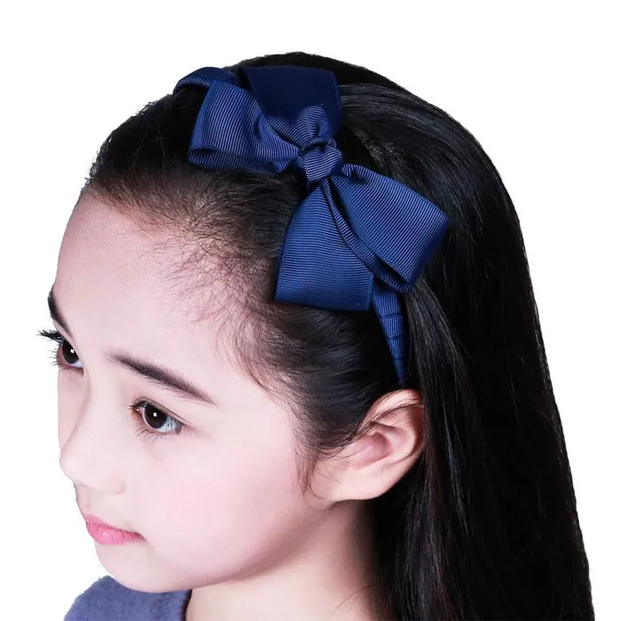 Melbees by Yellow Chimes Hair Bands for Girls Kids Hair Accessories for Girls Baby Hair Band Bow Hair Band Blue Hairband for Girls Kids Head Bands for Girls Kids Toddlers Yellow Chimes Necklaces