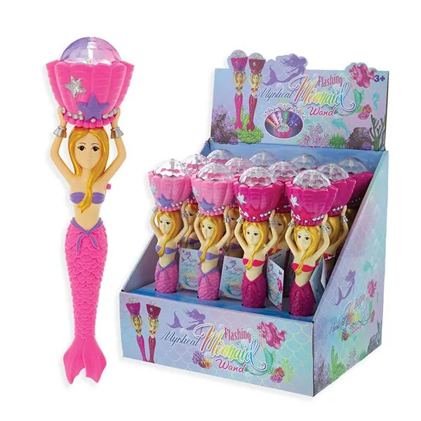 Mermaid Wand Light Up Zibbers Necklaces