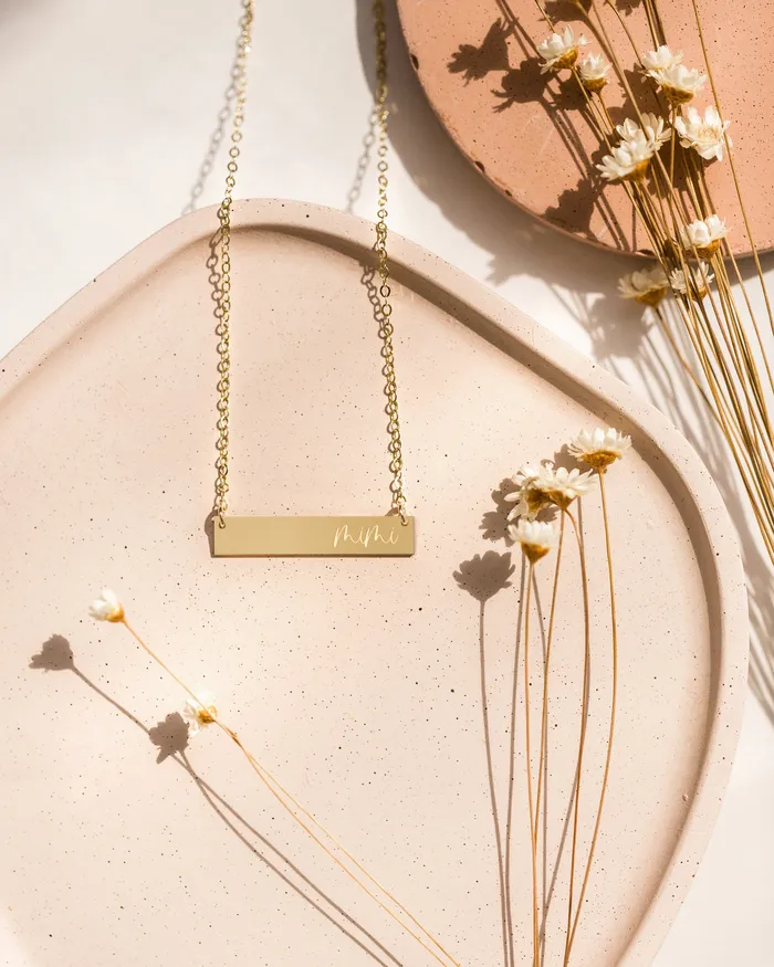 Mimi Bar Necklace Zen and Zuri Necklaces