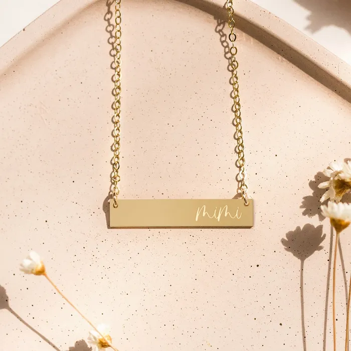 Mimi Bar Necklace Zen and Zuri Necklaces
