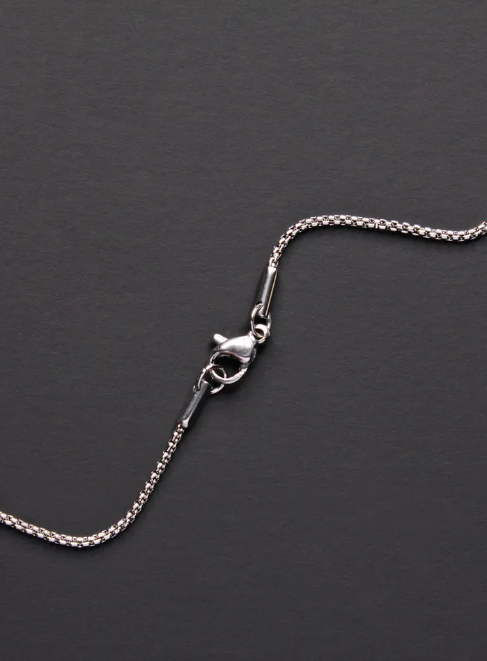 MINI STAINLESS STEEL CROSS NECKLACE FOR MEN We Are All Smith Necklaces