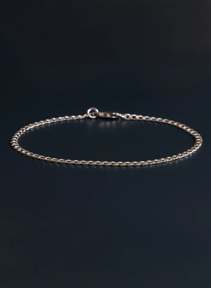 Minimalist 925 Sterling Silver Cuban Links Mens Bracelet WE ARE ALL SMITH Mens Jewelry Clothing Bracelets
