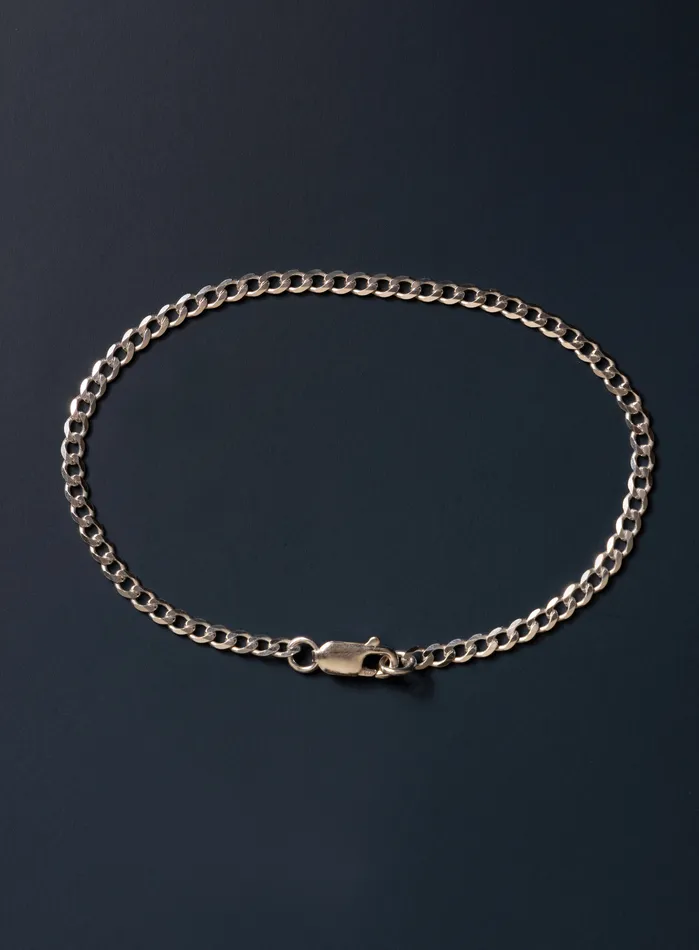 Minimalist 925 Sterling Silver Cuban Links Mens Bracelet WE ARE ALL SMITH Mens Jewelry Clothing Bracelets