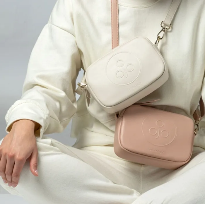 Miomojo Earrings Mimi bag Nude Miomojo