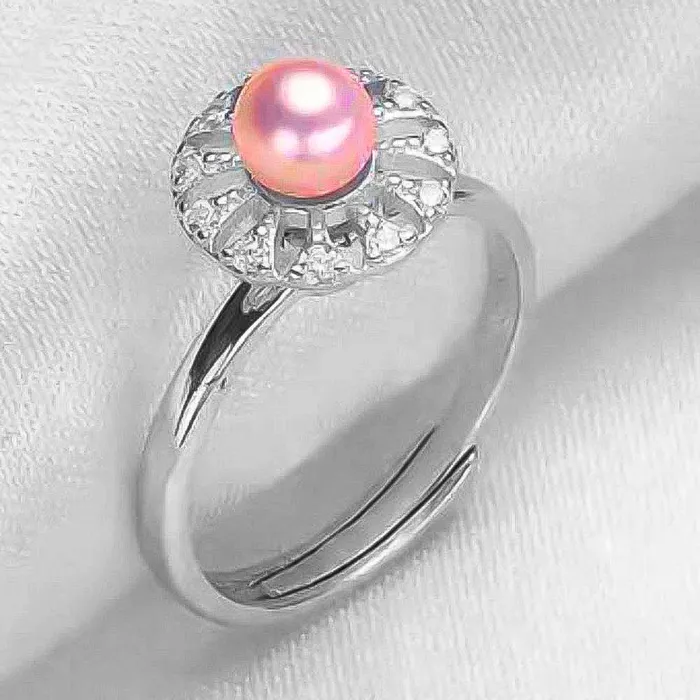 MRAST034 Rings DIY Mount Adjustable Ring 925 Sterling Silver Wheel Rhinestone Spinner MRAST034 Rings DIY Mount Adjustable Ring 925 Sterling Silver Wheel Rhinestone Spinner