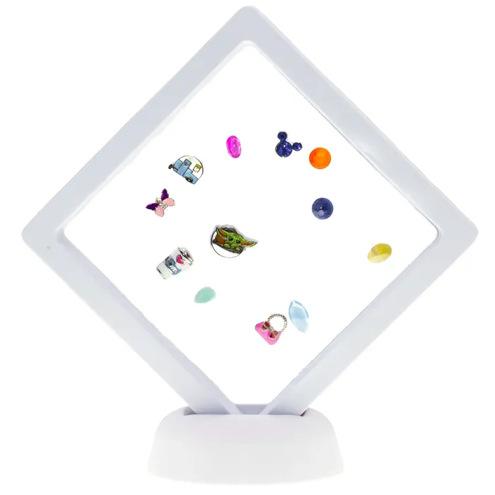 MSMEMW Rings Membrane Display Floating 9x9x5 White