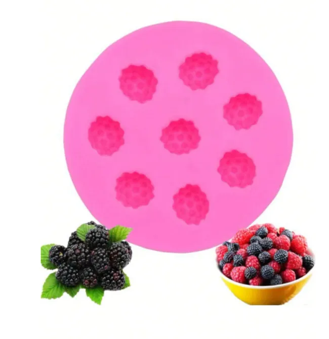 Mulberry Fruit Shaped Silicone Mold for Candle Making RESIN ART HUB Necklaces