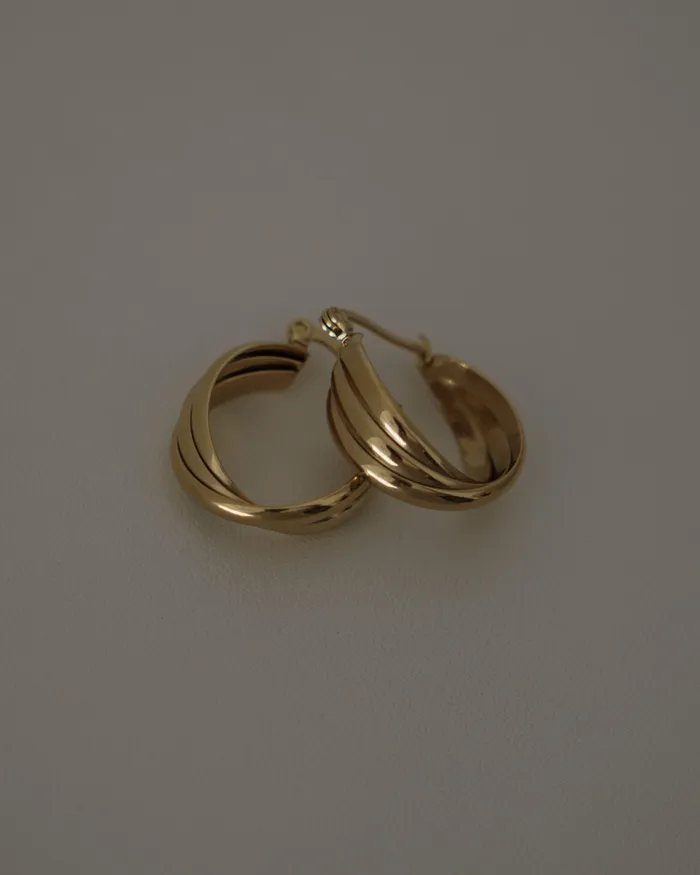 MYJN Earrings Naia Trio Hoop Earrings