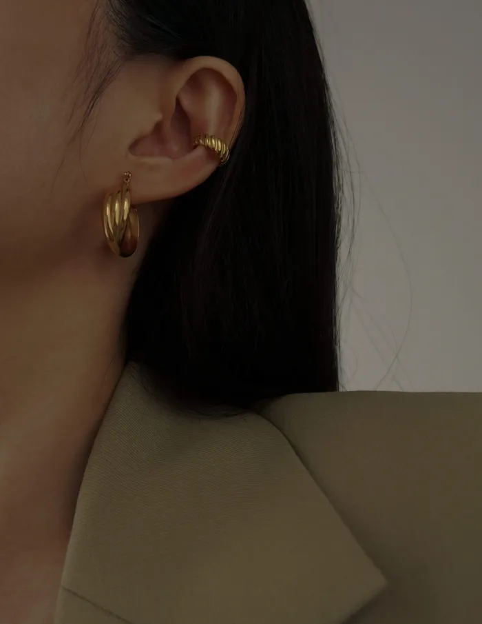 MYJN Earrings Naia Trio Hoop Earrings