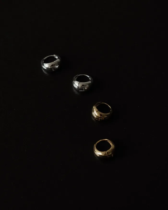 MYJN Lacie Mini Dome Hoop Earrings Earrings