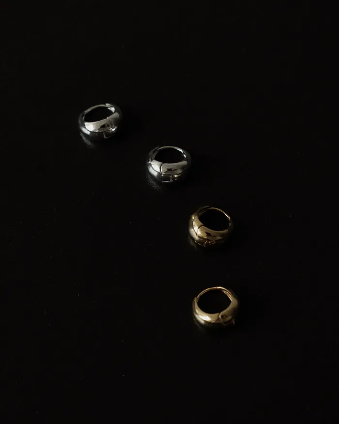 MYJN Lacie Mini Dome Hoop Earrings Earrings