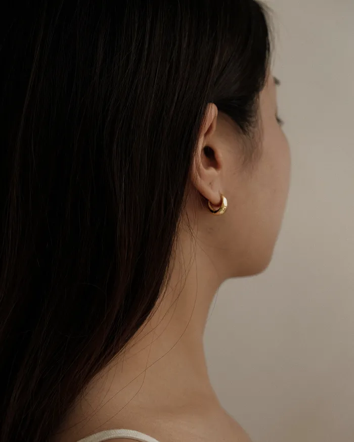 MYJN Lacie Mini Dome Hoop Earrings Earrings