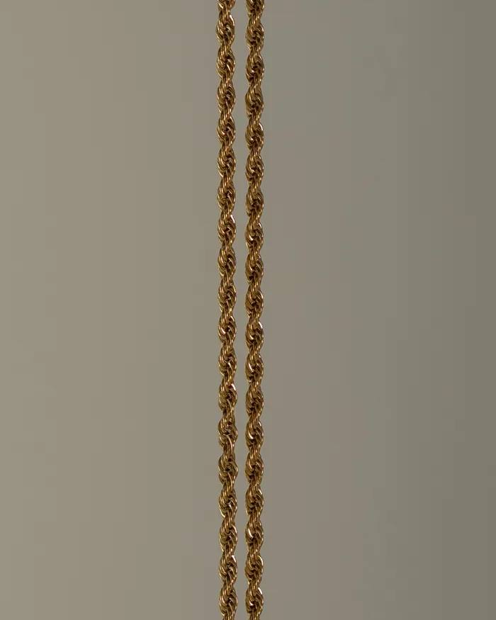 MYJN Petite Aziza Rope Chain Choker Necklace Necklaces