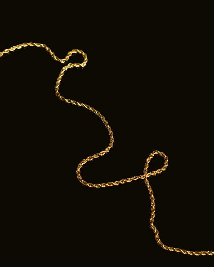 MYJN Petite Aziza Rope Chain Choker Necklace Necklaces